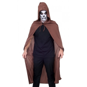 Brown Hooded Cape Brown Cape - Halloween Costume Capes
